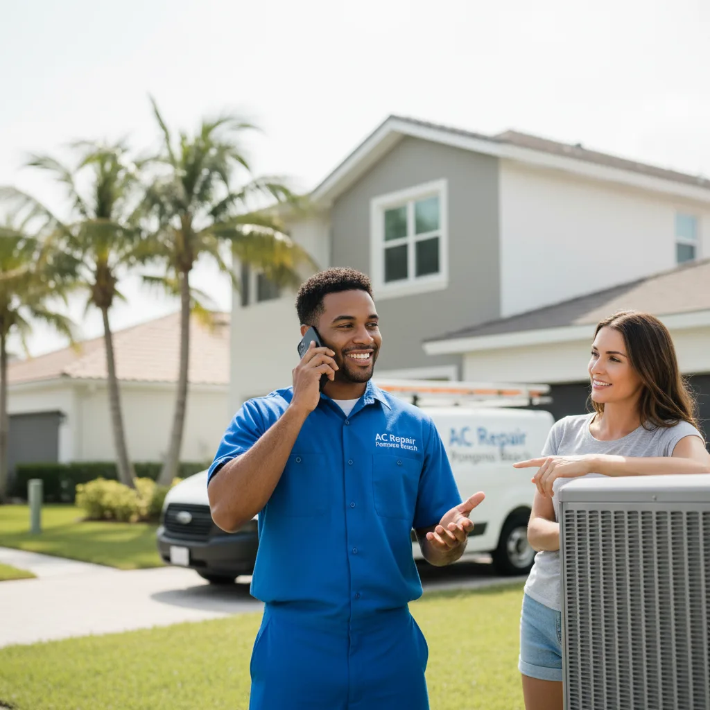 AC Repair Pompano Beach customer support in Abita Springs